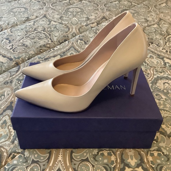 NWB Stuart Weitzman Legend Bone Butter Calf 9.5 M - Picture 5 of 7